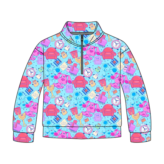 A Clue For You Quarter Zip-Up *RTS*