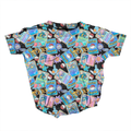 Trading Card Chaos Romper **Preorder**