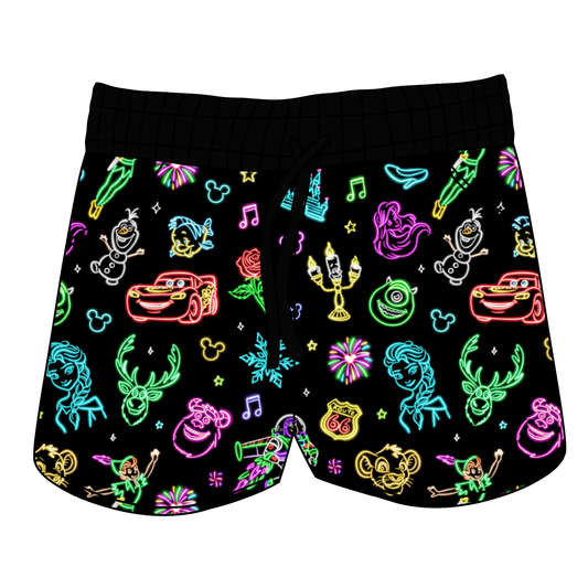 Neon Magic Women's Shorts **PreOrder**