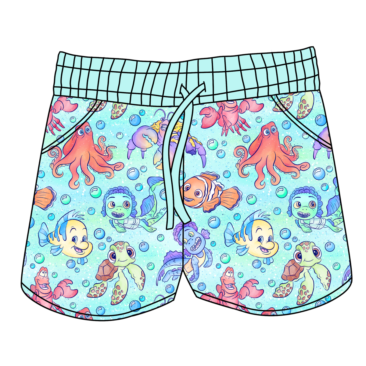 Ocean Besties Women's Shorts **PreOrder**