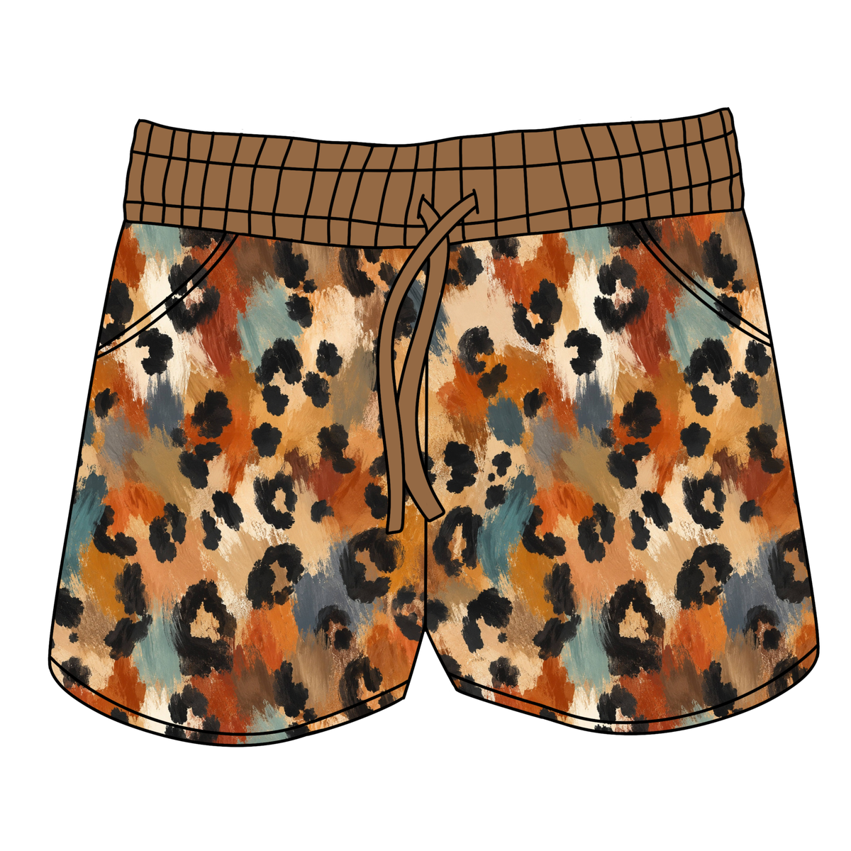 Lovely Leopard Women's Shorts **PreOrder**