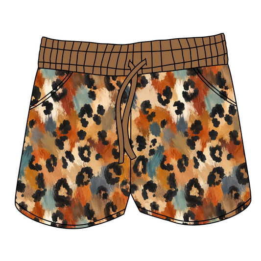 Lovely Leopard Women's Shorts **PreOrder**