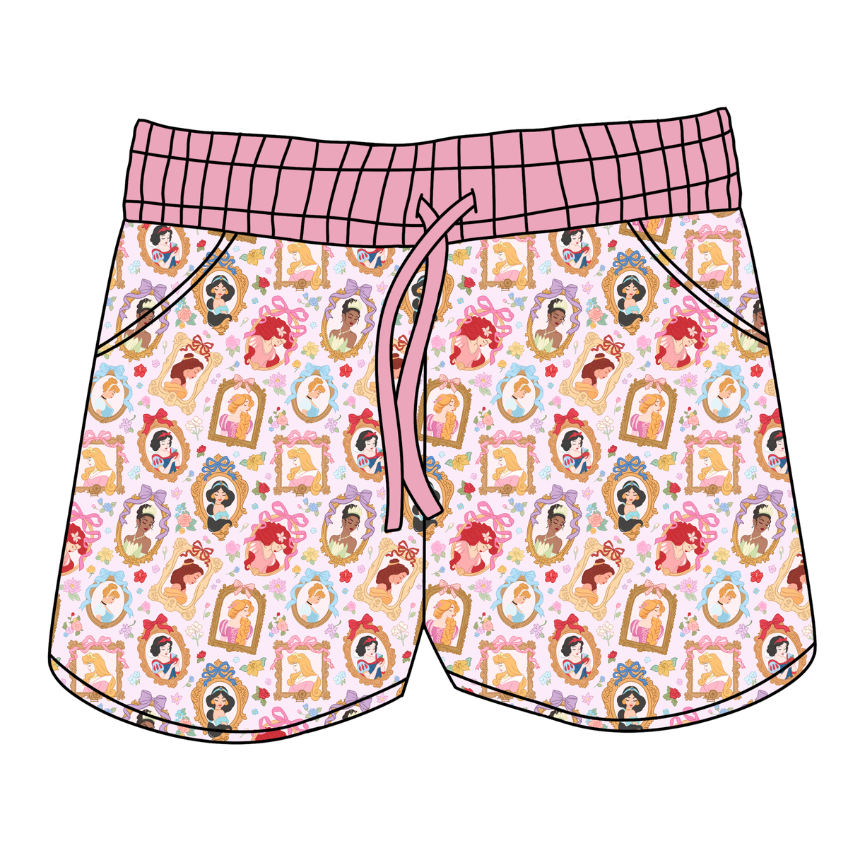 Portraits of a Princess Women's Shorts **PreOrder**
