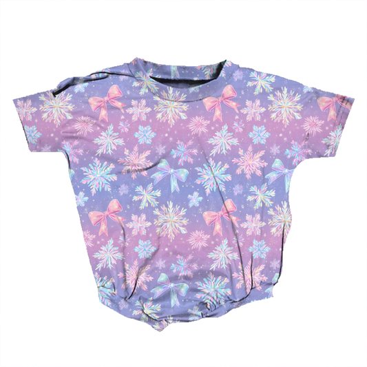 Pretty Little Snowflakes Romper **Preorder**