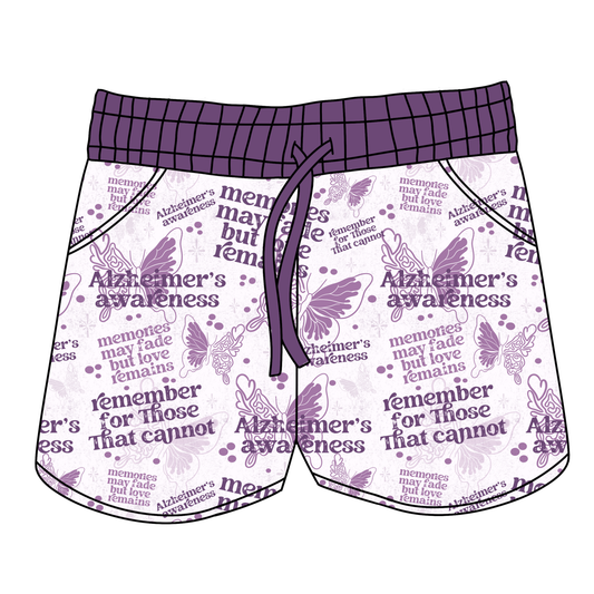 Alzheimer's Awareness Women's Shorts **PreOrder**