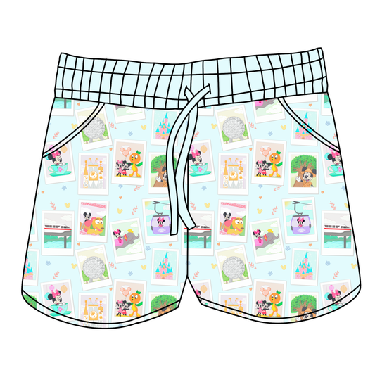 A PIcture Perfect Day Women's Shorts **PreOrder**
