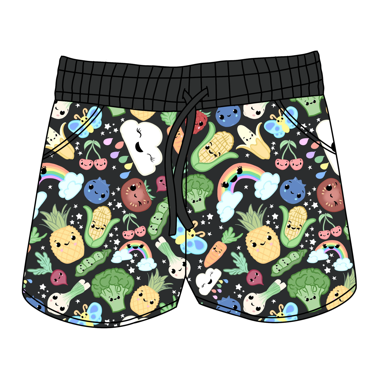 Dancing Fruits Women's Shorts **PreOrder**