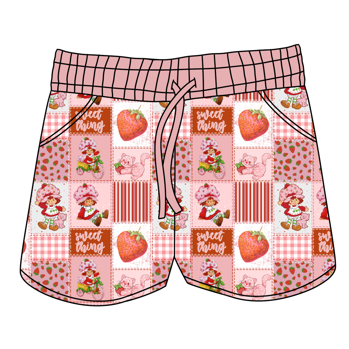Strawberry Sweetheart Women's Shorts **PreOrder**