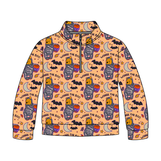 Winnie The Boo Quarter Zip-Up **PreOrder**