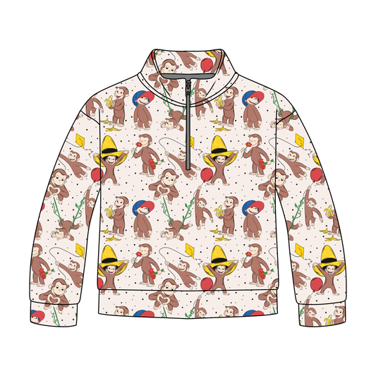 Curious Days Ahead Quarter Zip-Up *RTS*