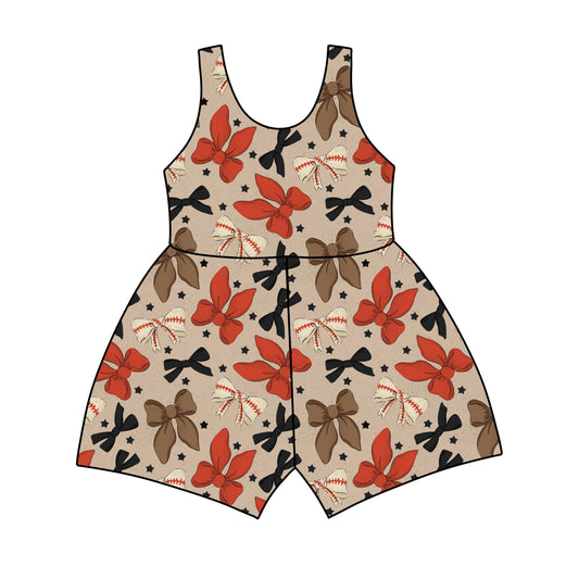 Bows & Bases Jumpsuit *RTS*