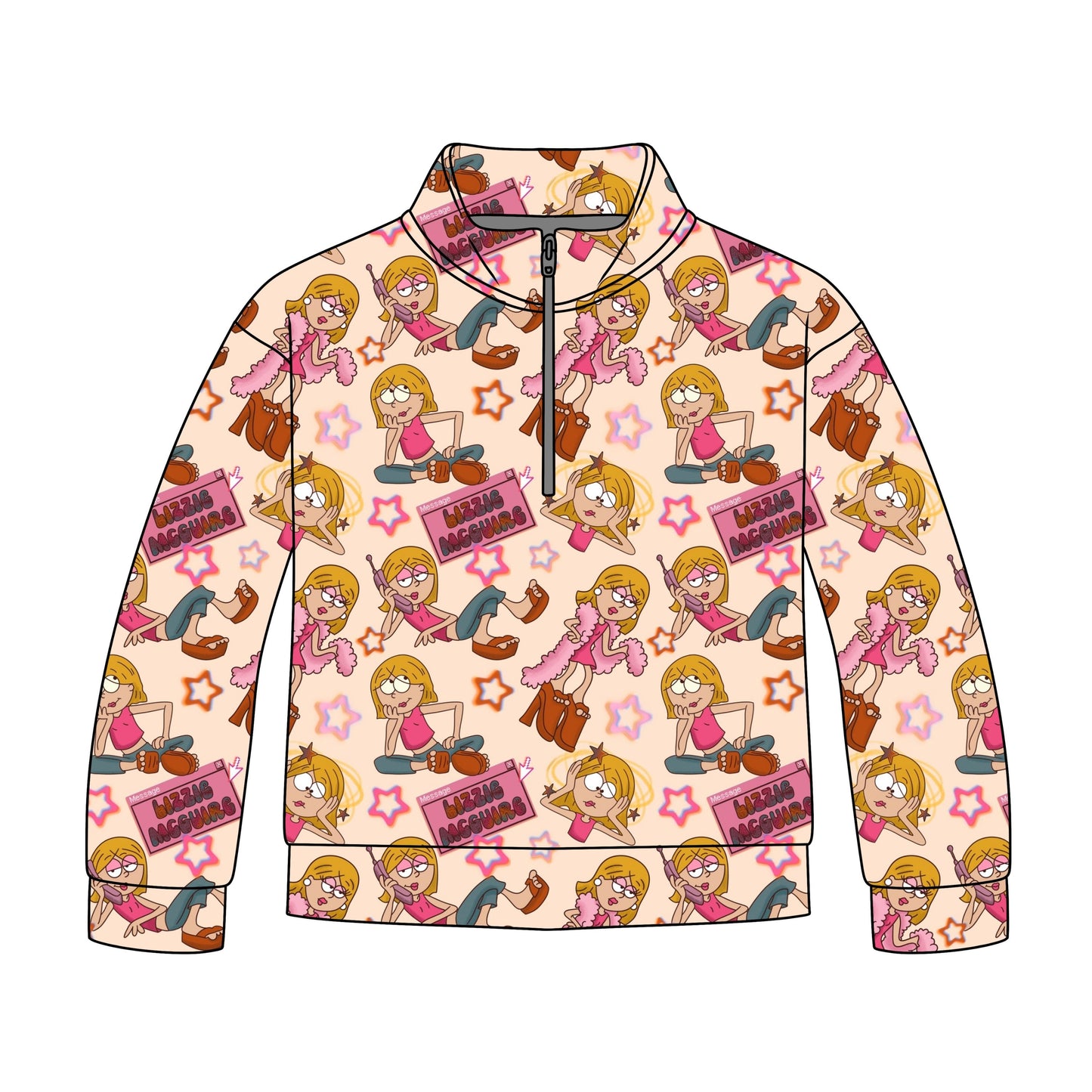 Lizzies World Quarter Zip-Up *RTS*