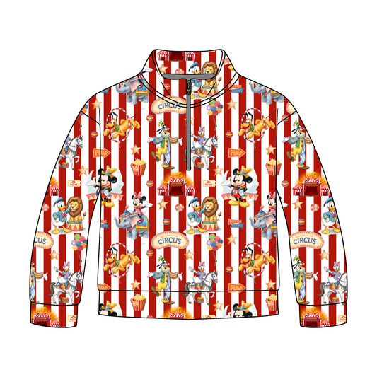 Main Street Circus Crew Quarter Zip-Up **PreOrder**