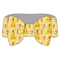 Golden Ballroom Glow Bamboo Bow Headband *RTS*