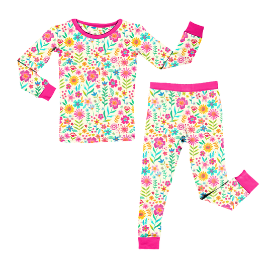 Fresh Picked Florals Youth Pant Set *RTS*