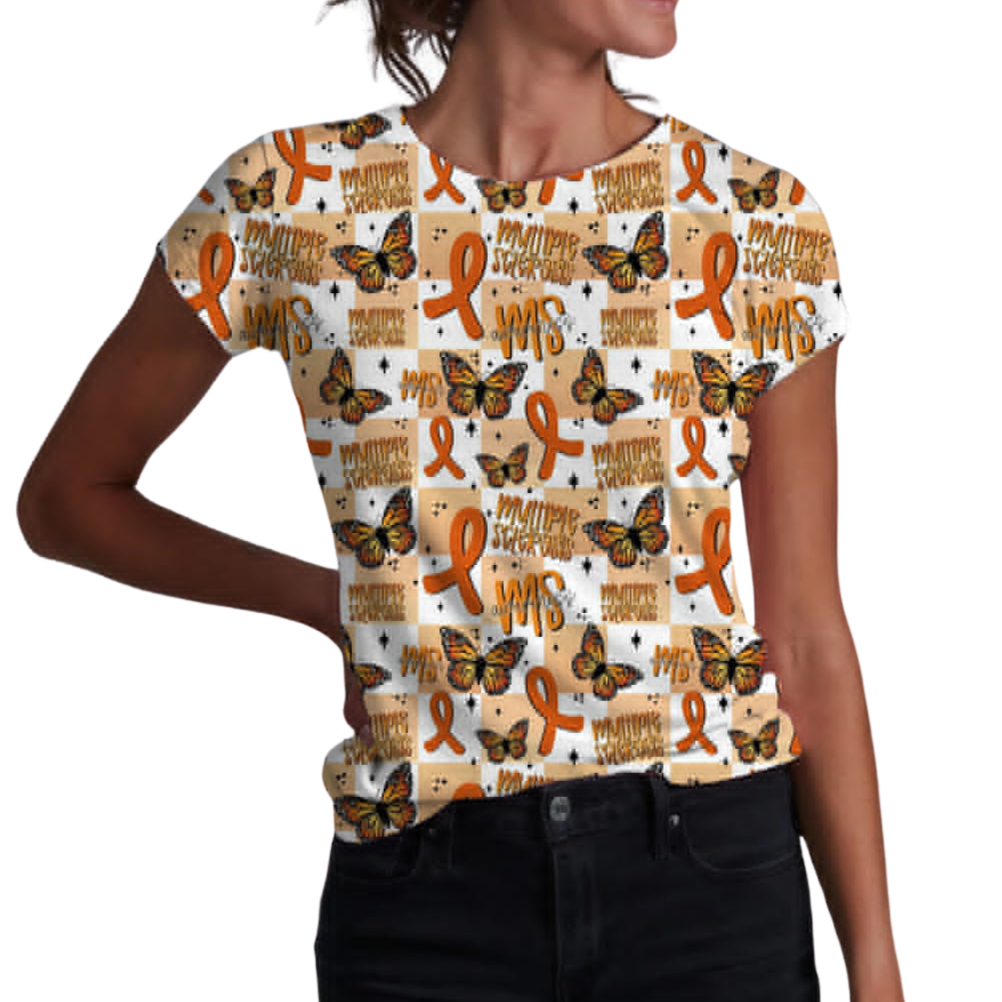 MS Awareness Adult Women's T-shirt *RTS*