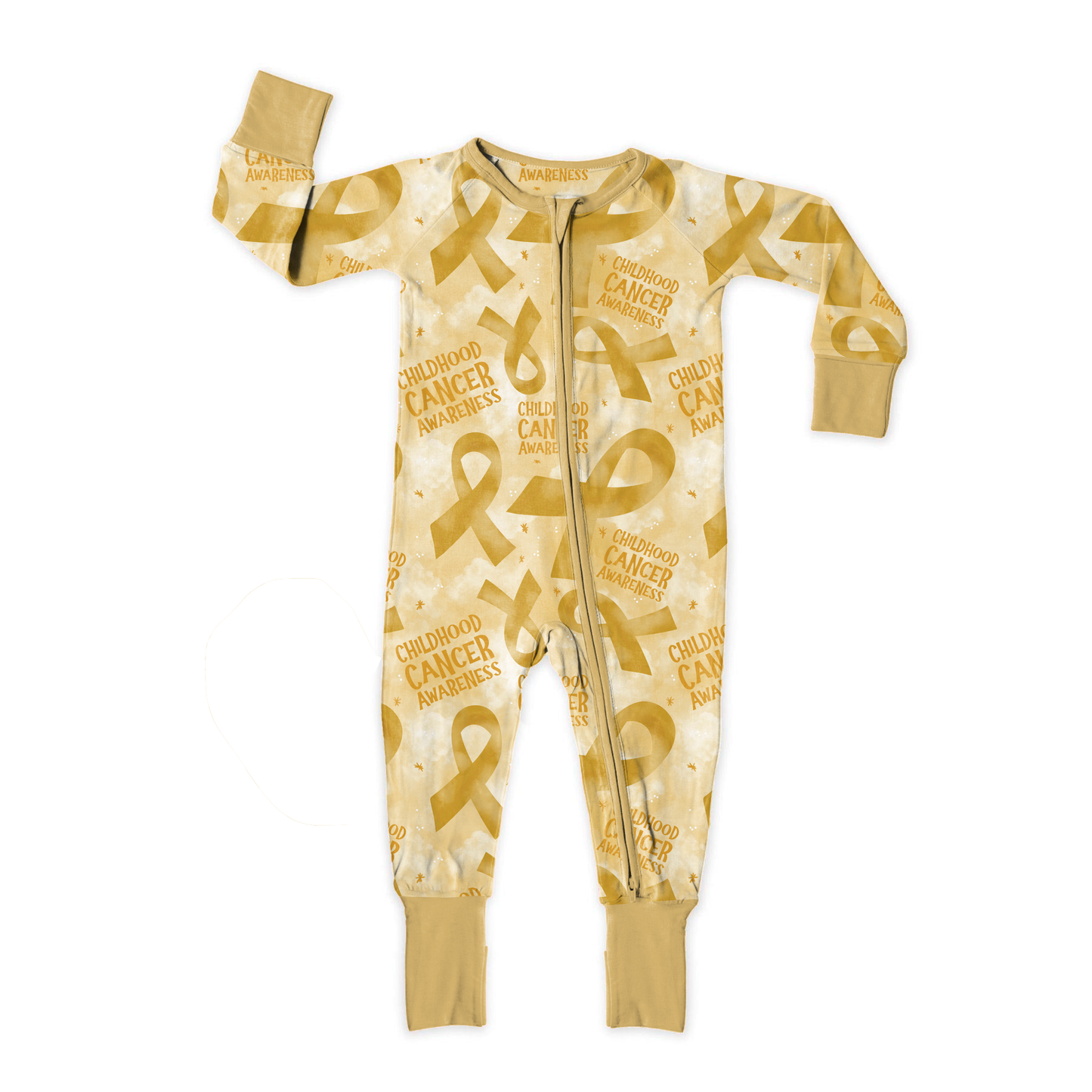 Childhood Cancer Awareness Zipper Sleeper **PreOrder**