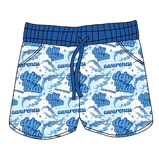 Angelman Syndrome Awareness Women's Shorts **PreOrder**