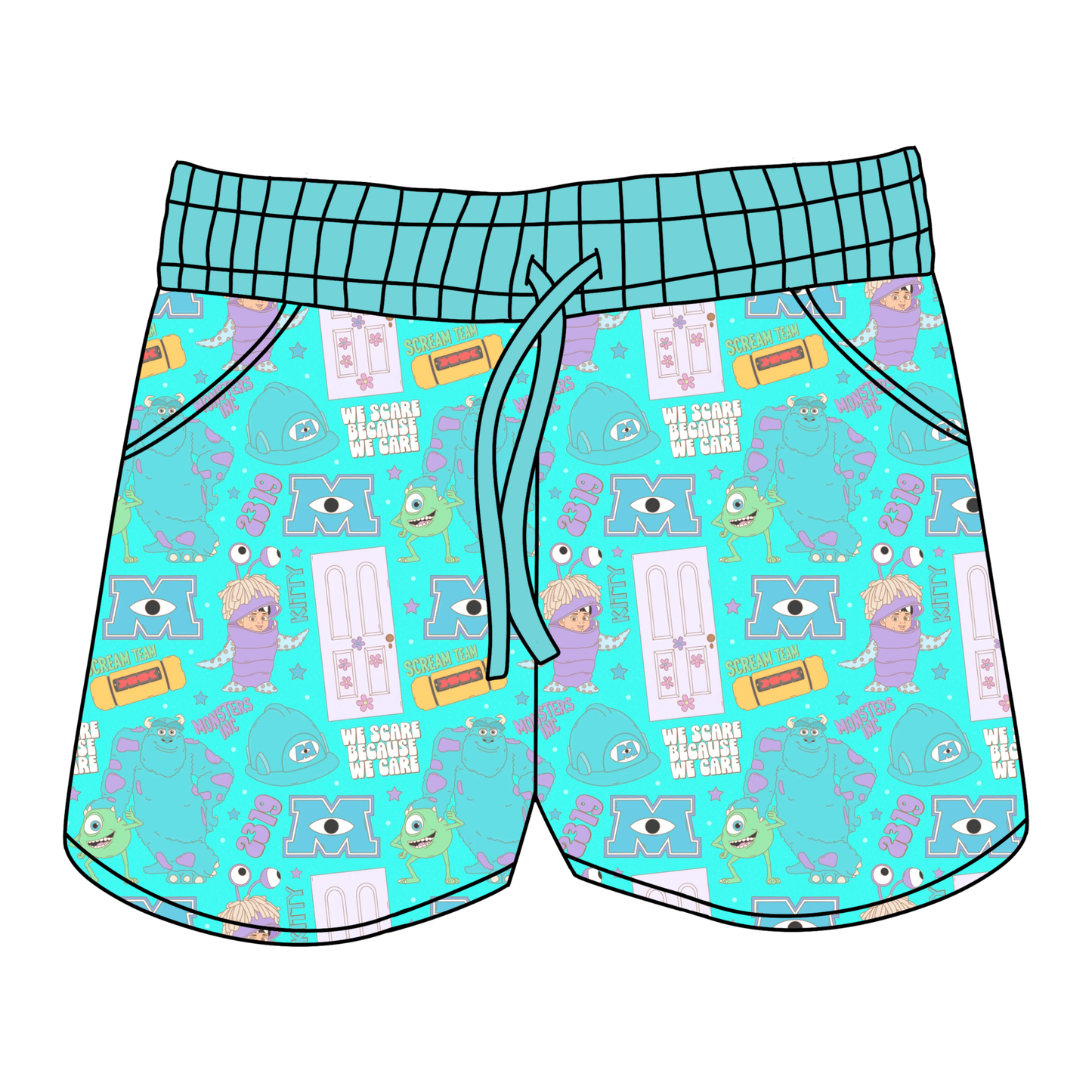 We Scare Because We Care Women's Shorts *RTS*