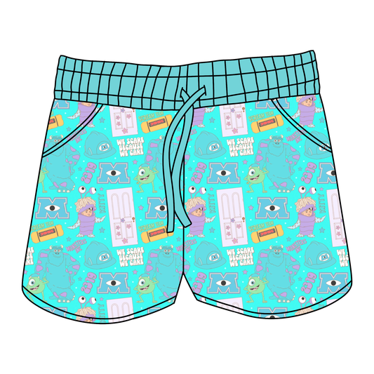 We Scare Because We Care Women's Shorts *RTS*