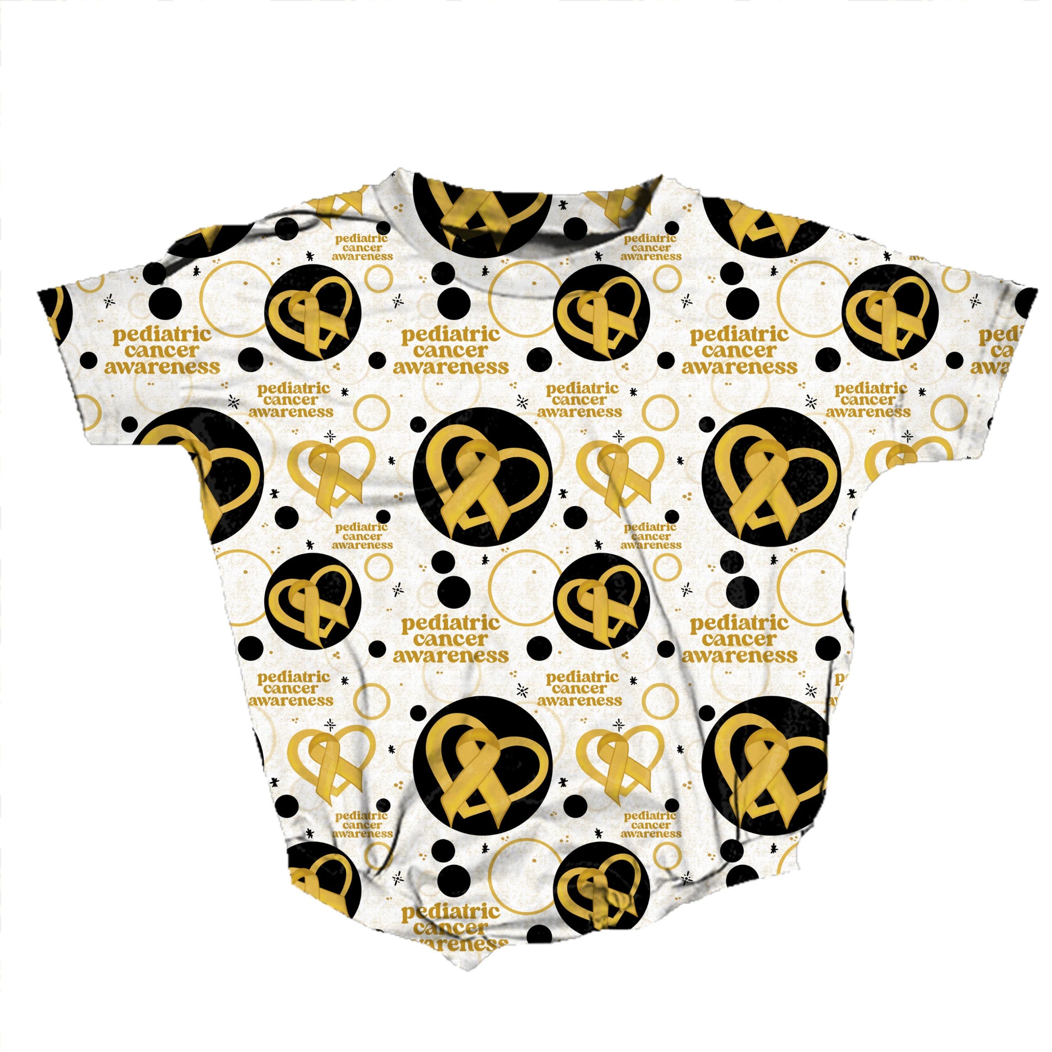 Pediatric Cancer Awareness Romper *RTS*