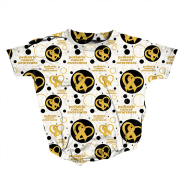 Pediatric Cancer Awareness Romper *RTS*