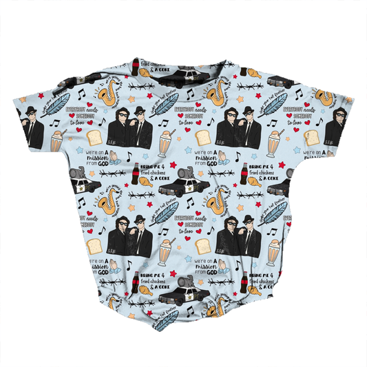 Shake Your Tail Feather Romper *RTS*