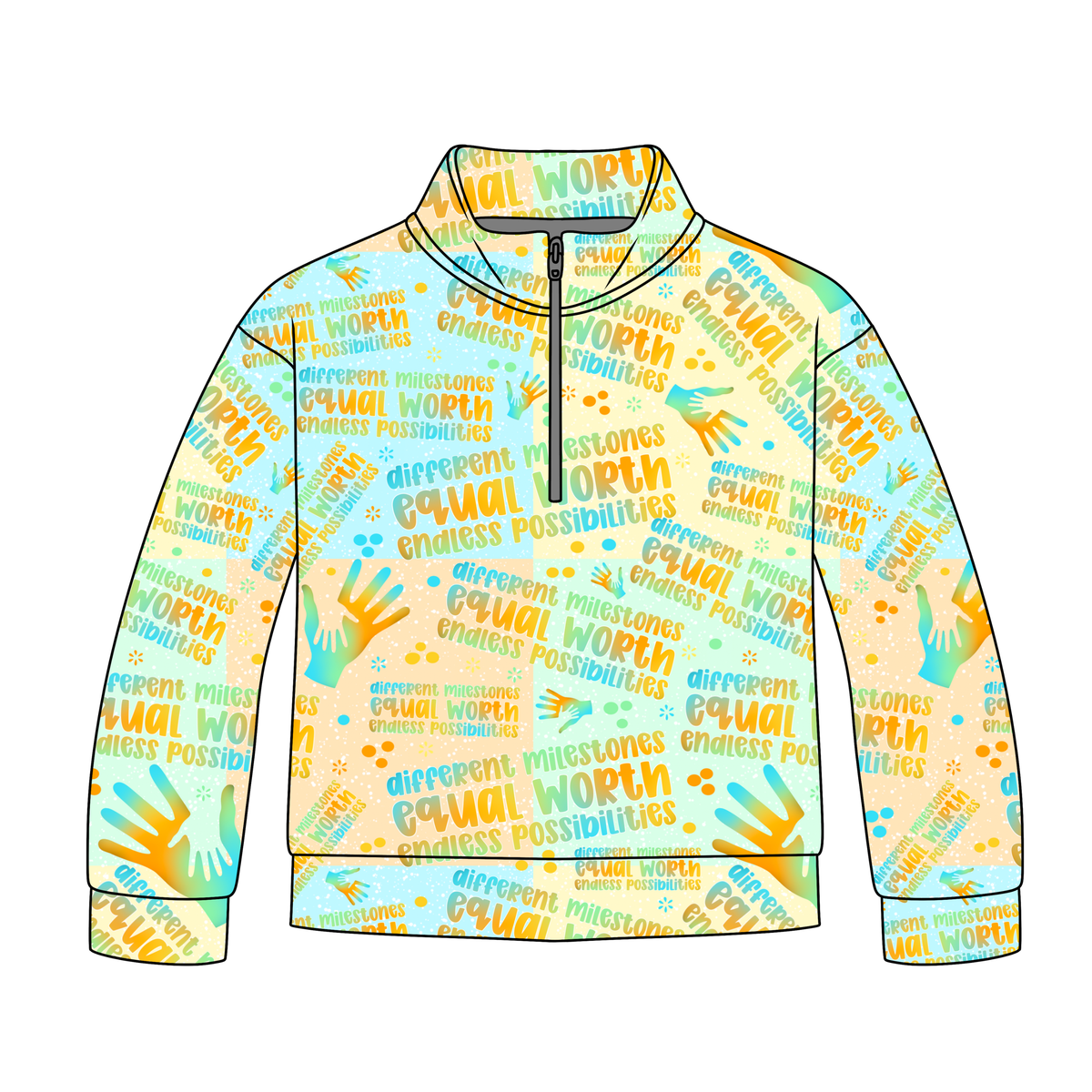 Endless Possibilities Quarter Zip-Up **PreOrder**