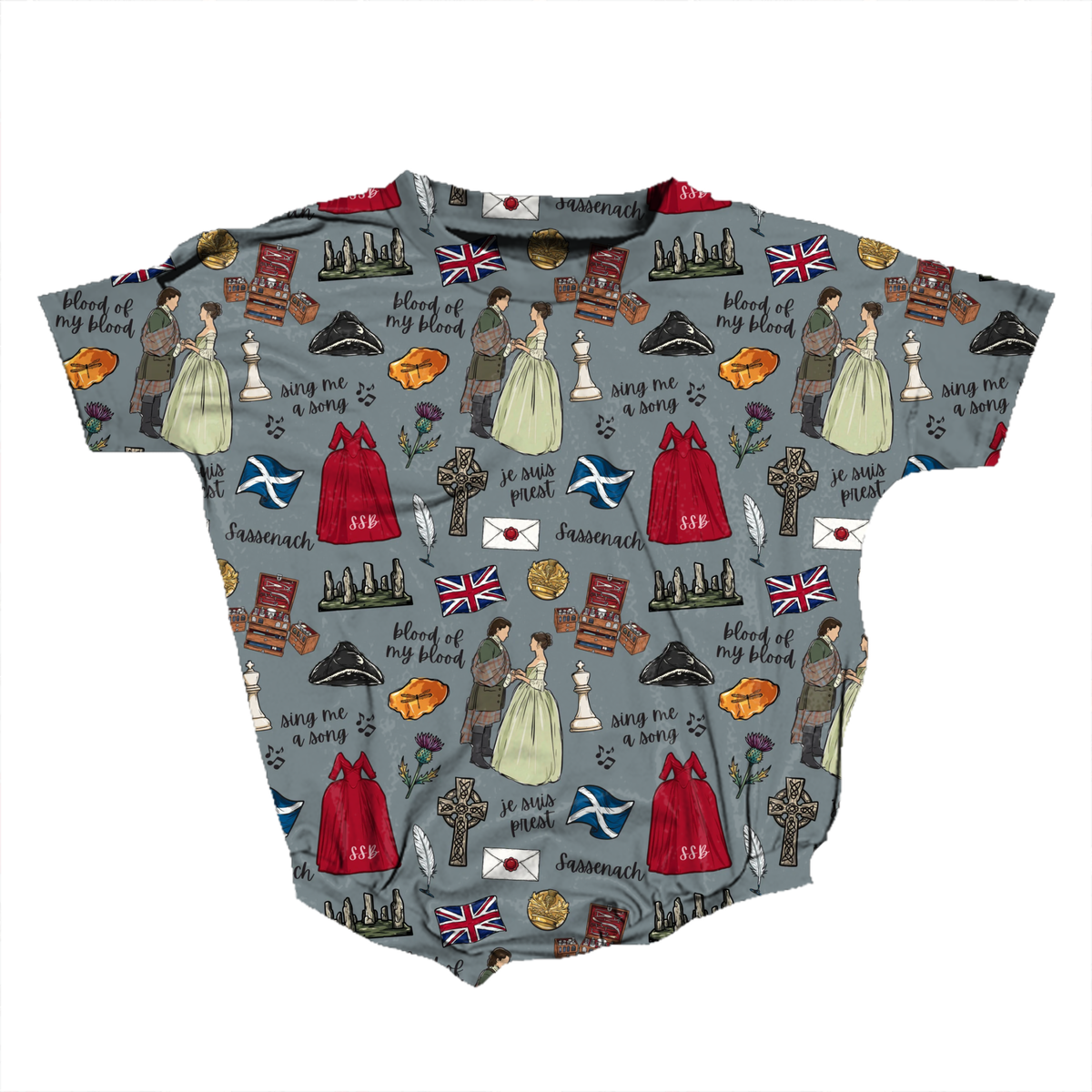 Through The Stones Romper **Preorder**