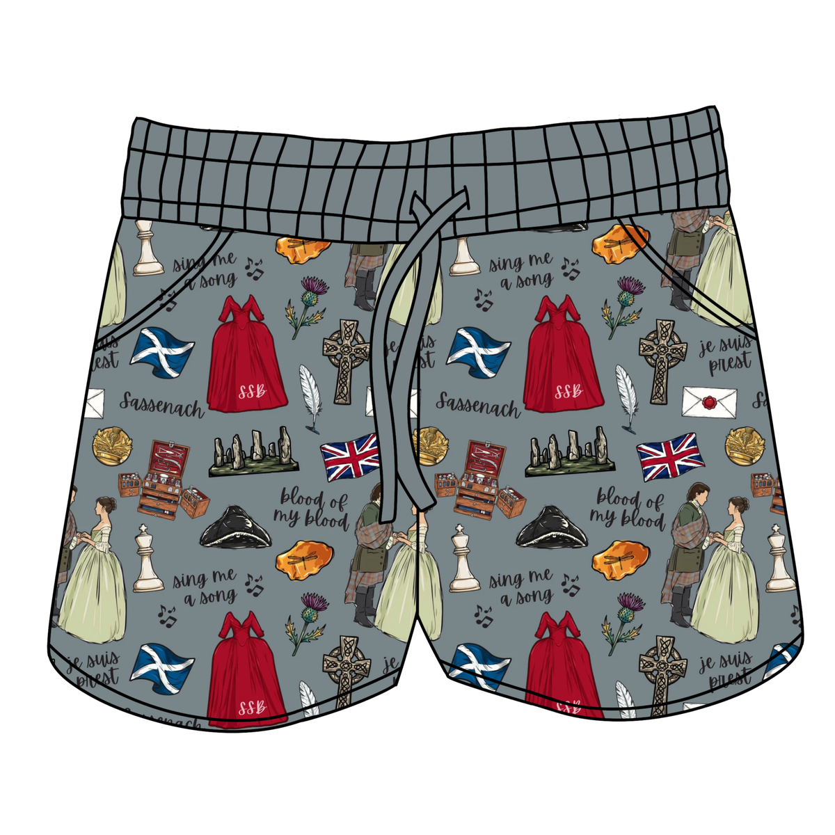 Through The Stones Women's Shorts **PreOrder**