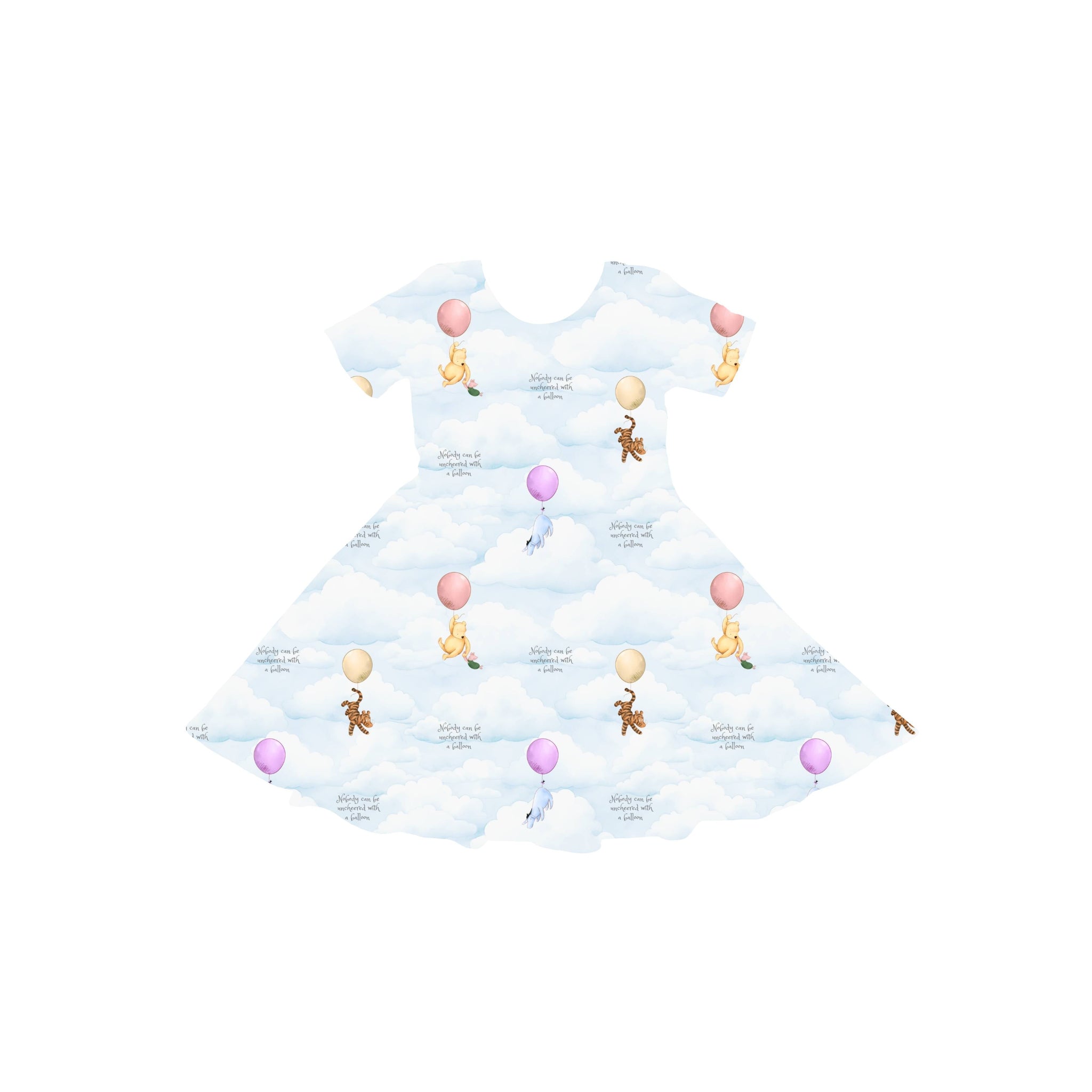 Up, Up & Away Youth Twirl Dress *RTS*