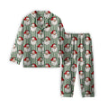 Vintage Santa Vibes Women's Bamboo Matching Lounge Set **PreOrder**