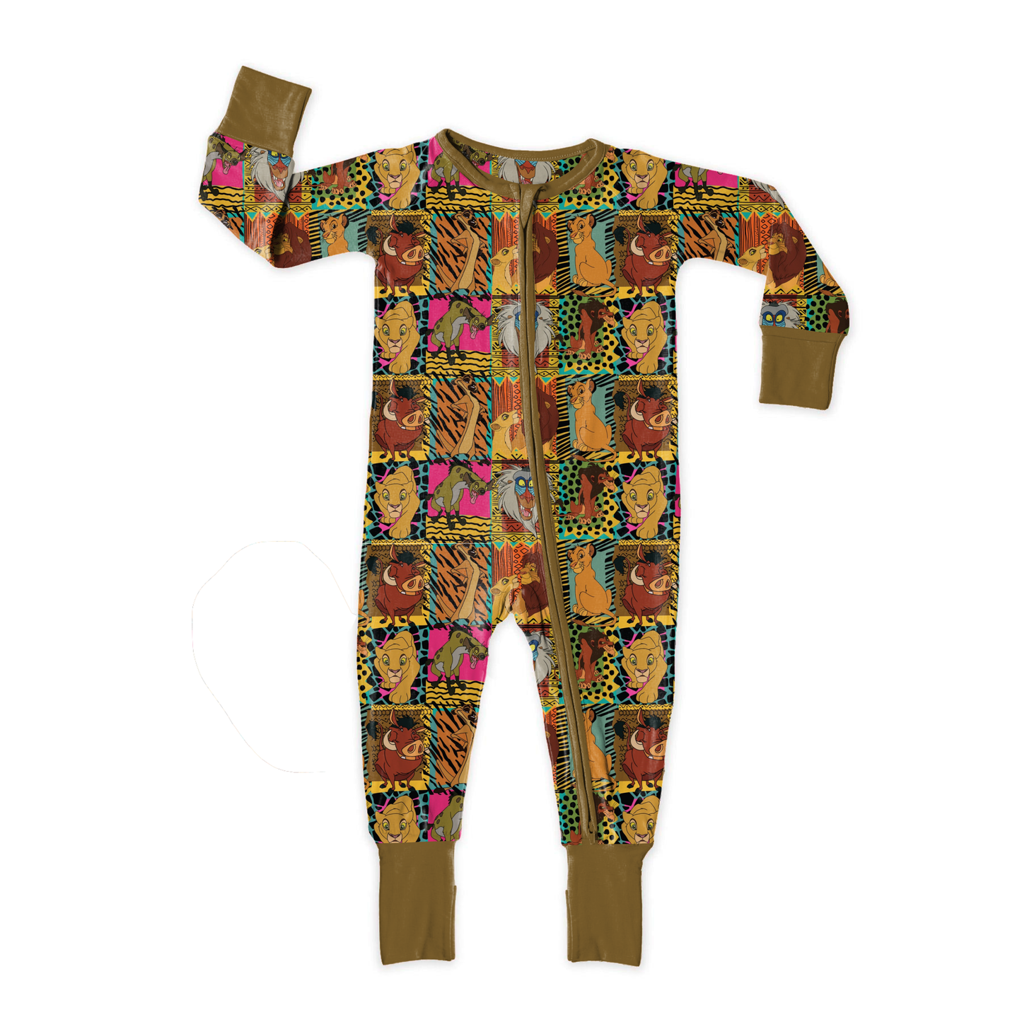 Wild at Heart Zipper Sleeper **PreOrder**