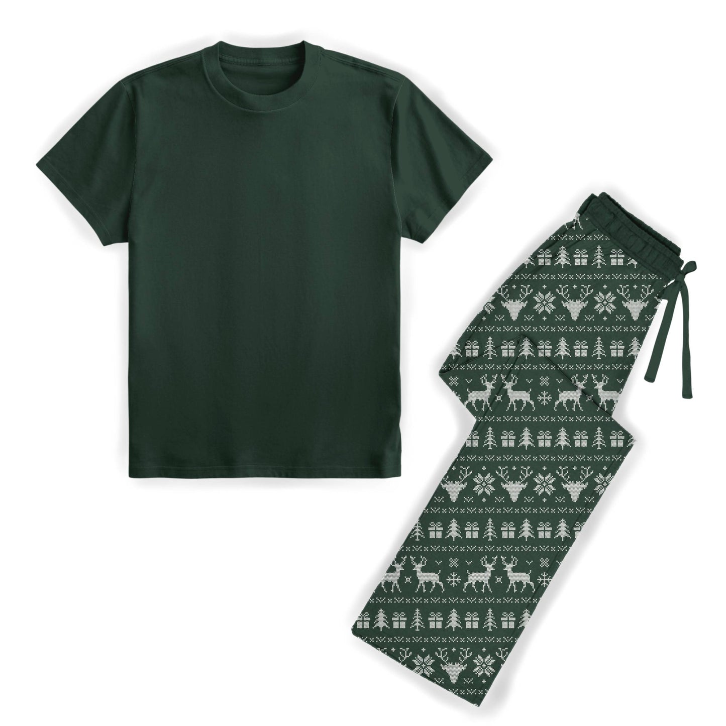 Winter Knit Wishes Men's Bamboo Matching Lounge Set **PreOrder**