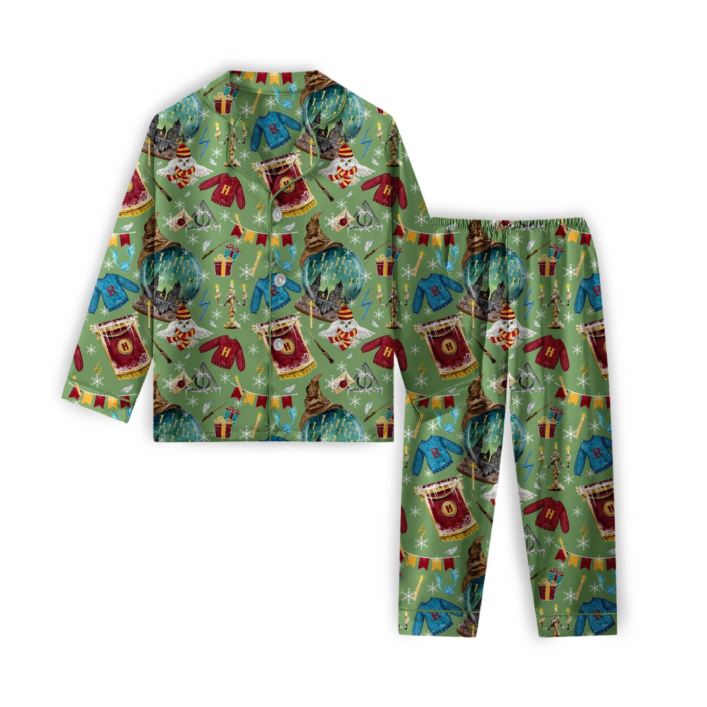Wizarding Wonderland Women's Bamboo Matching Lounge Set **PreOrder**
