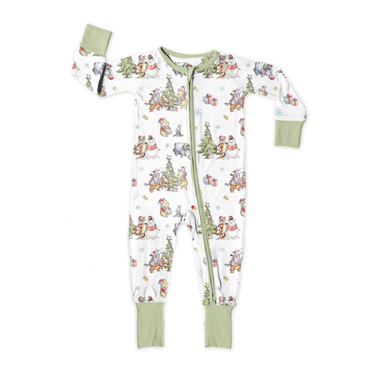 Woodland Christmas Wishes Zipper Sleeper **PreOrder**