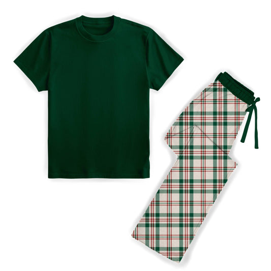 Wrapped in Plaid Men's Bamboo Matching Lounge Set **PreOrder**