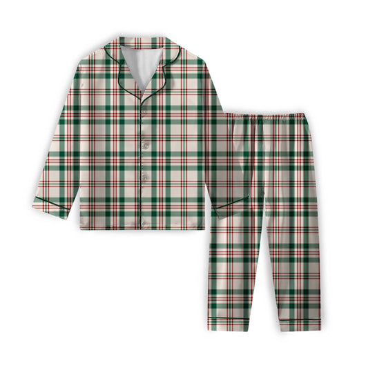 Wrapped in Plaid Women's Bamboo Matching Lounge Set **PreOrder**