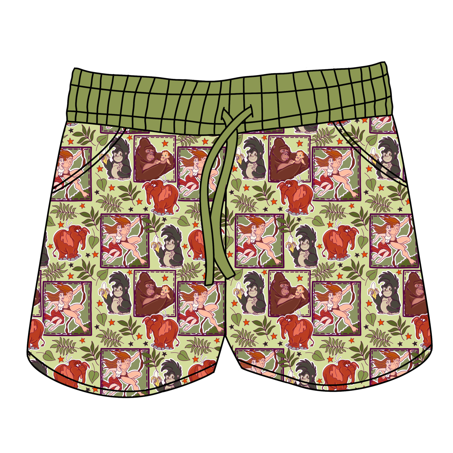 Heart of the Jungle Women's Shorts *RTS*