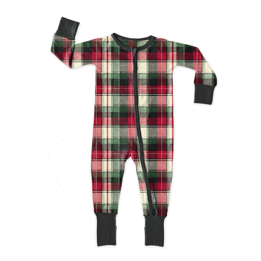 Yuletide Tartan Zipper Sleeper **PreOrder**