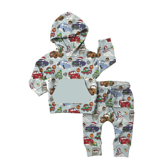 Holiday Pitstop Sweatshirt Set **PreOrder**