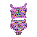 Surf Sweethearts 2-piece High-Waisted Swimwear *RTS*