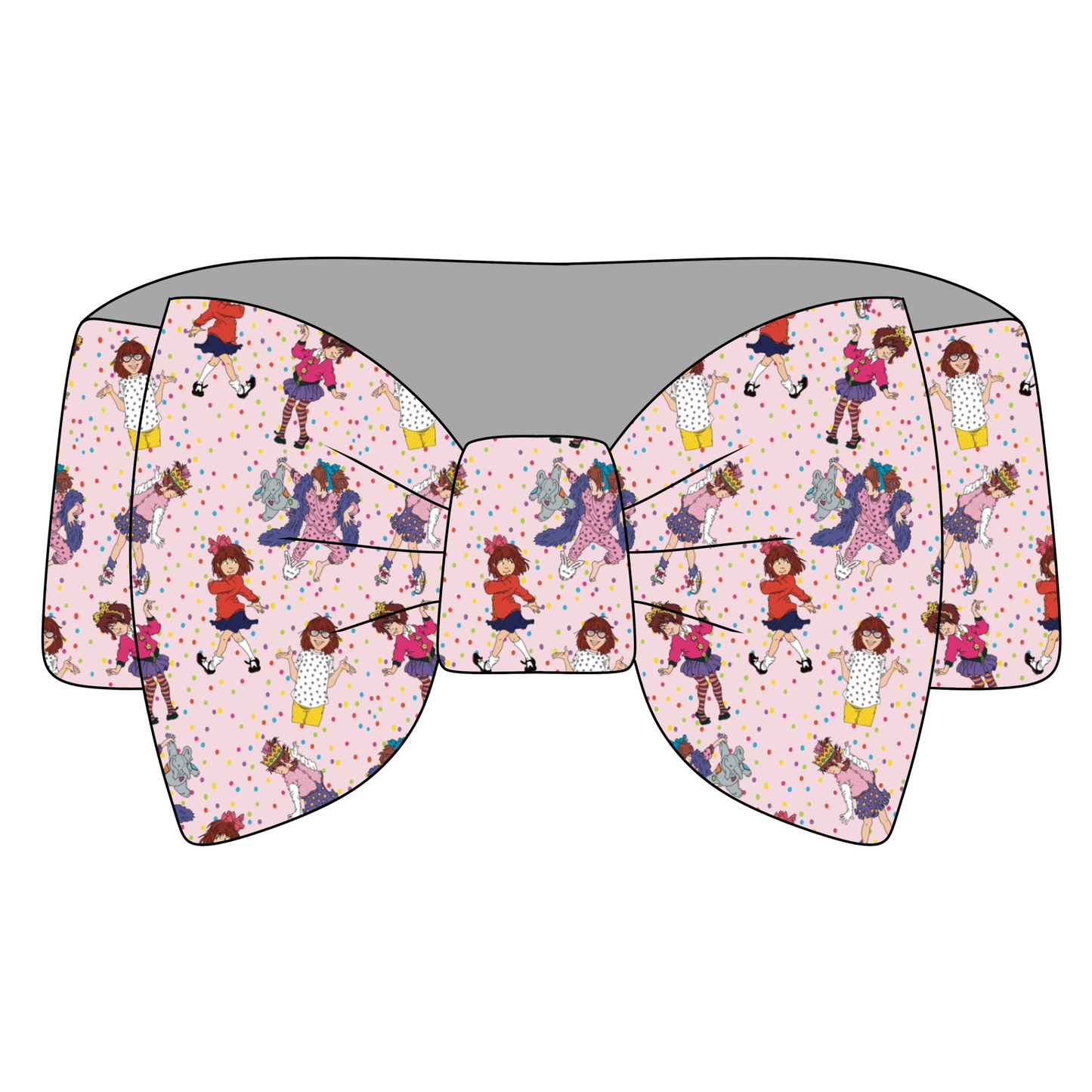 Adventures in Trouble Bamboo Bow Headband *RTS*