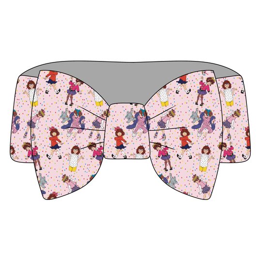 Adventures in Trouble Bamboo Bow Headband *RTS*