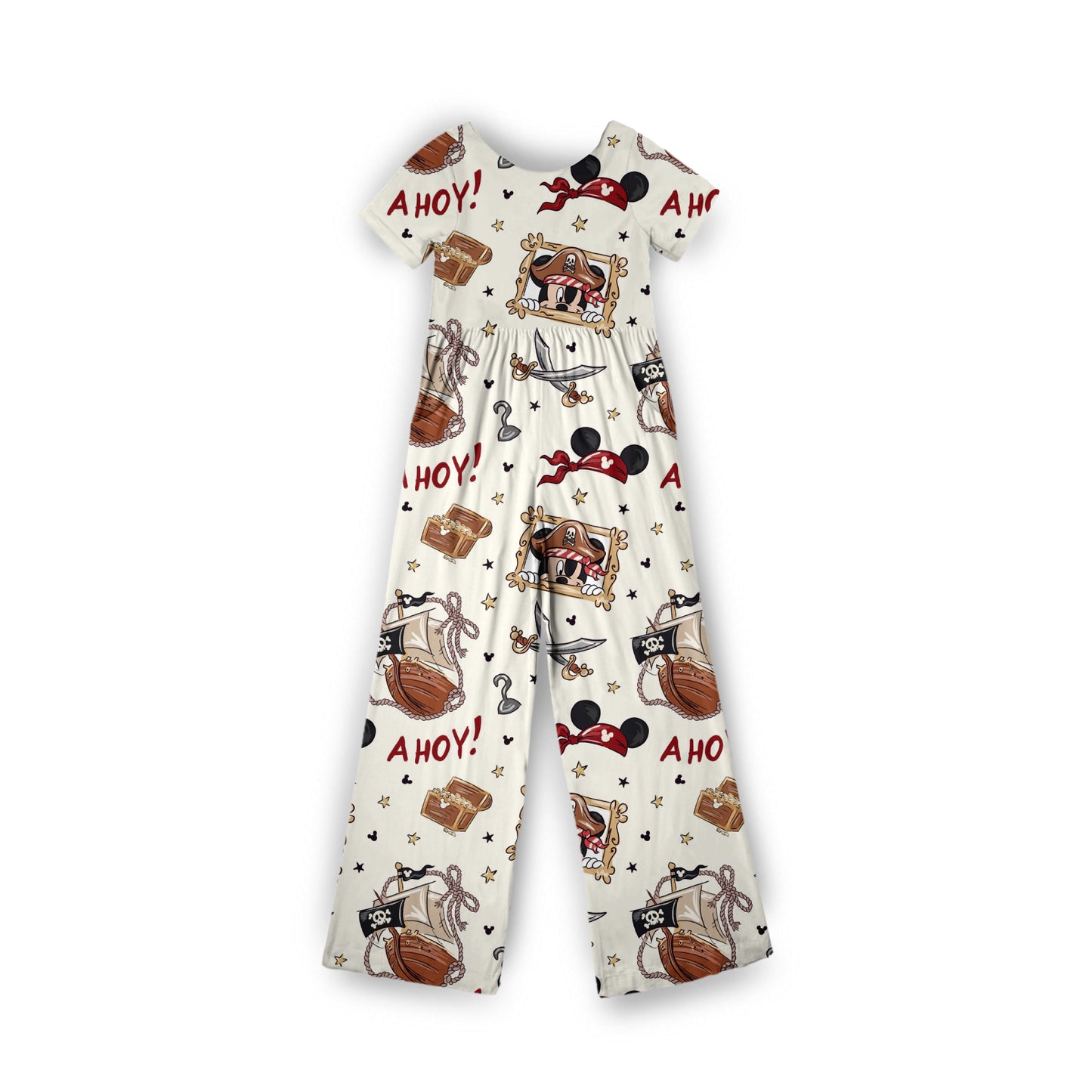 Tiny Pirate Crew Medically Adaptable Jumpsuit *RTS*