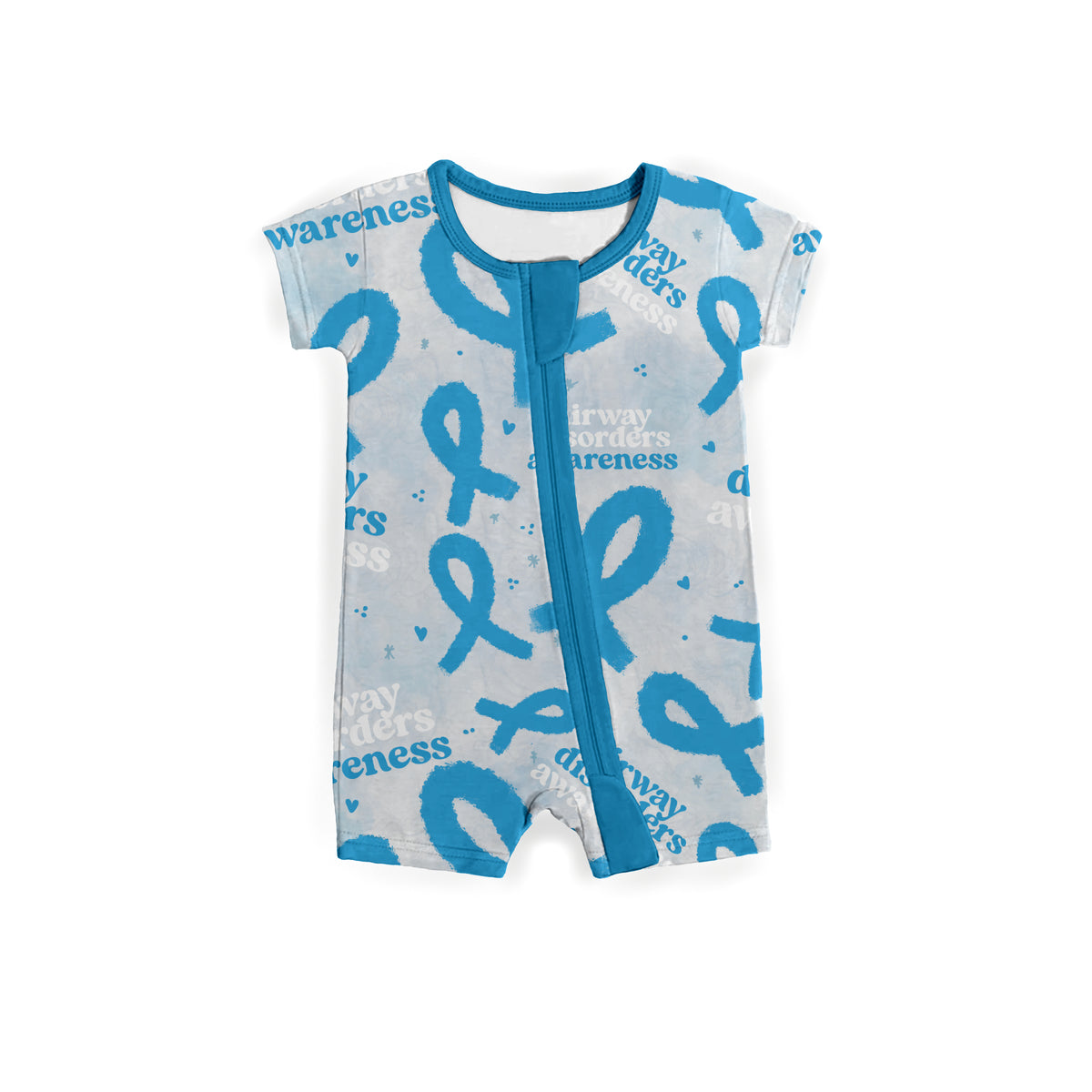 Airway Disorders Awareness Zipper Shortie **PreOrder**