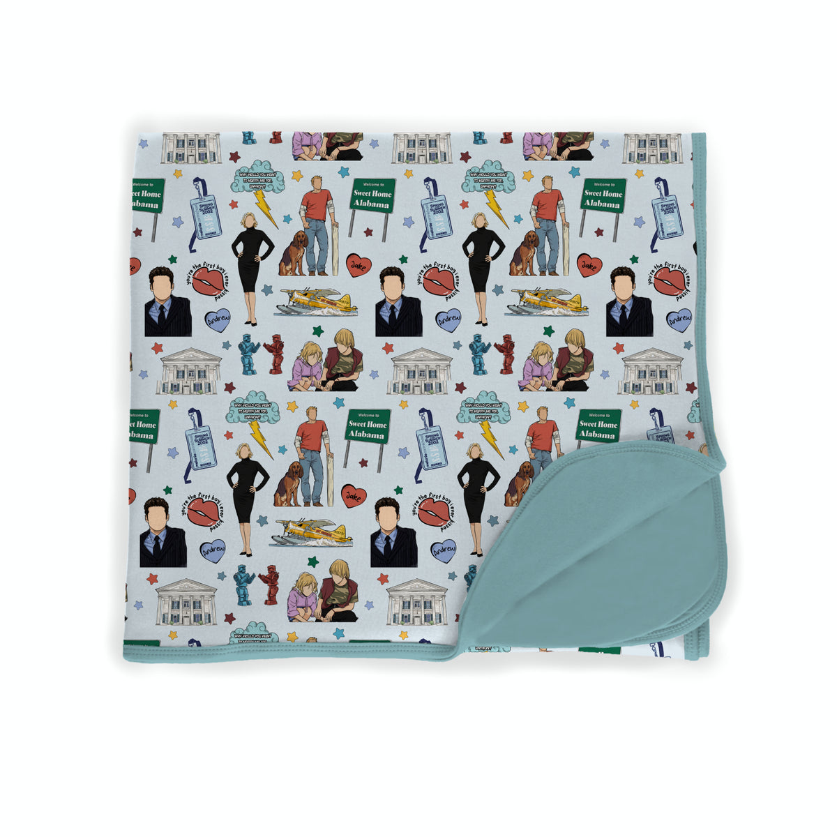 So I Can Kiss You Anytime I Want Bamboo Blanket **PreOrder**