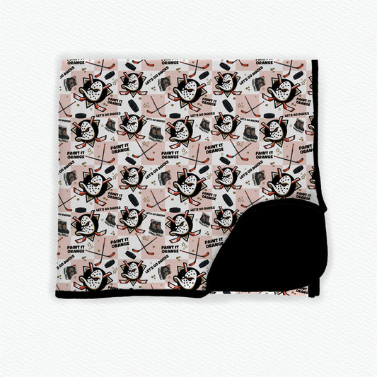 Anaheim Hockey Bamboo Blanket *RTS*
