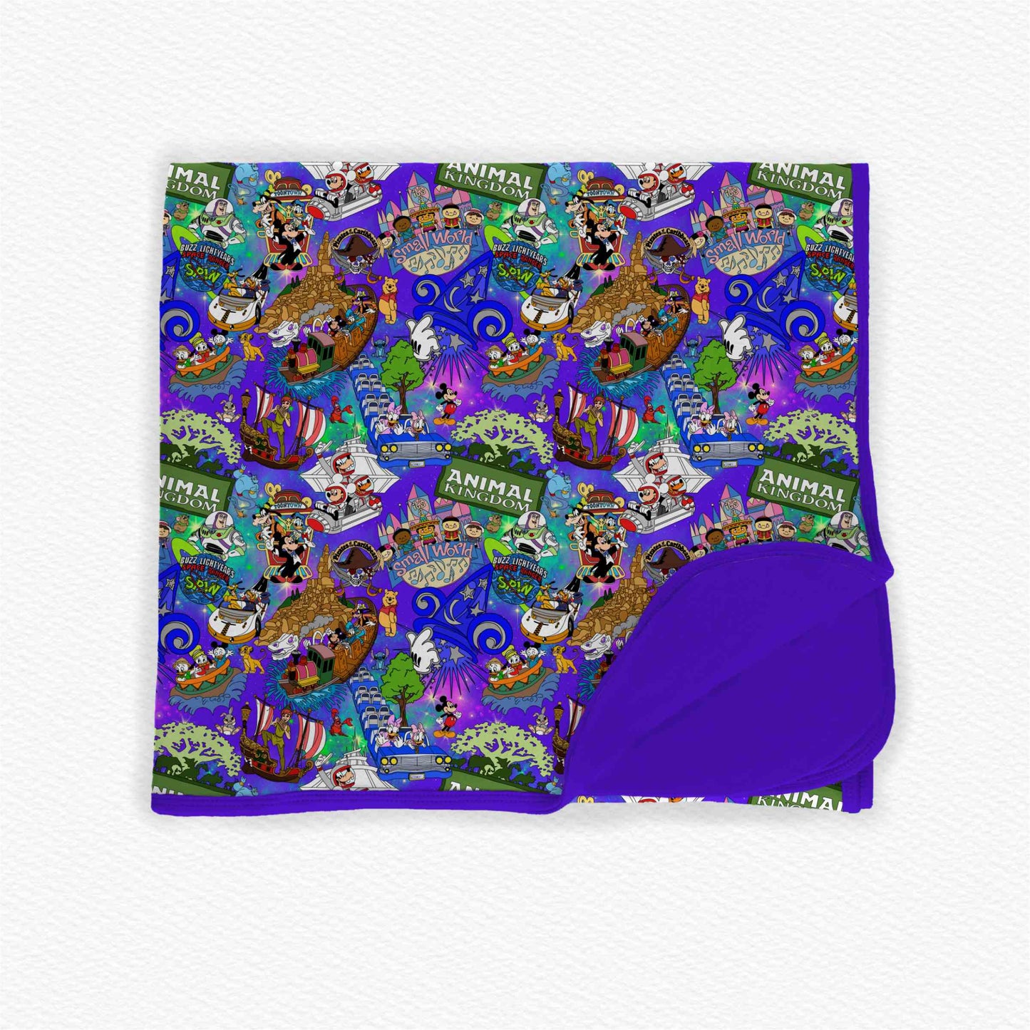 Wish Upon the Parks Bamboo Blanket *RTS*