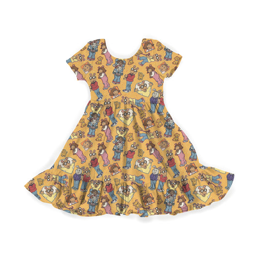 Aardvark Adventures Youth Twirl Dress *RTS*